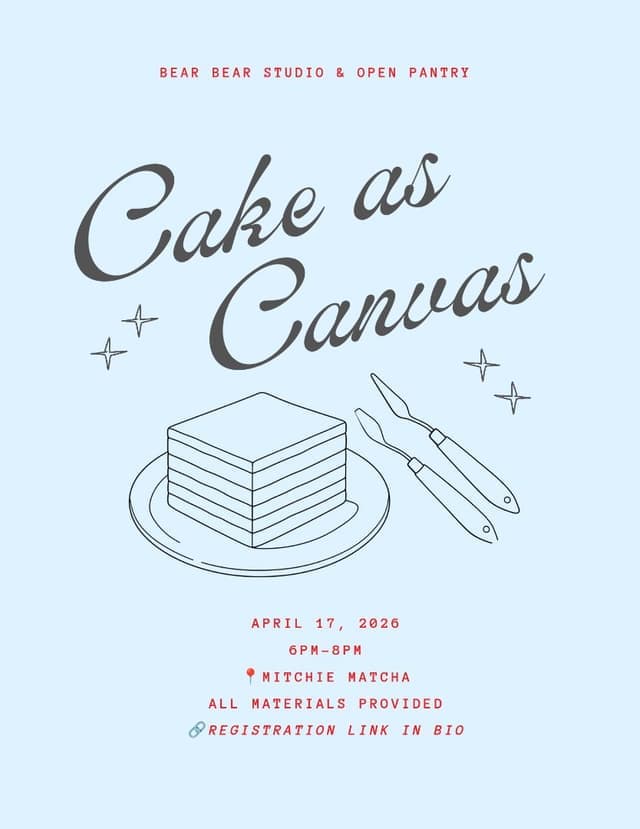 Cake As Canvas: A Cake Painting Session at 4385 Main St