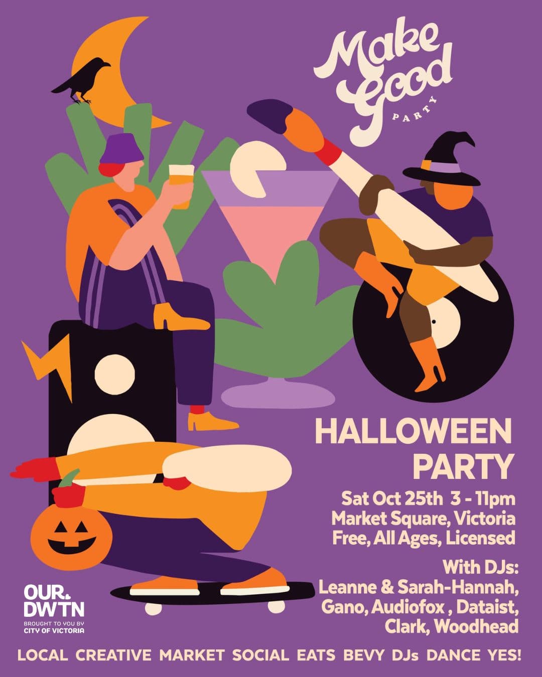 Make Good Party Halloween! at Market Square