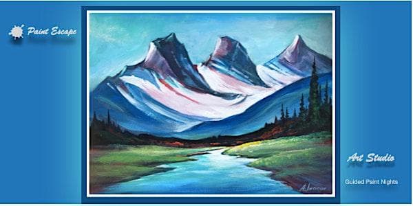Paint Night- Three Sisters at Paint Escape Studio