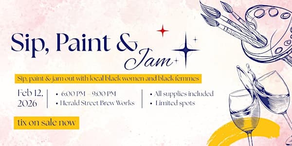 Victoria chapter: Sip, Paint, & Vibe at Herald Street