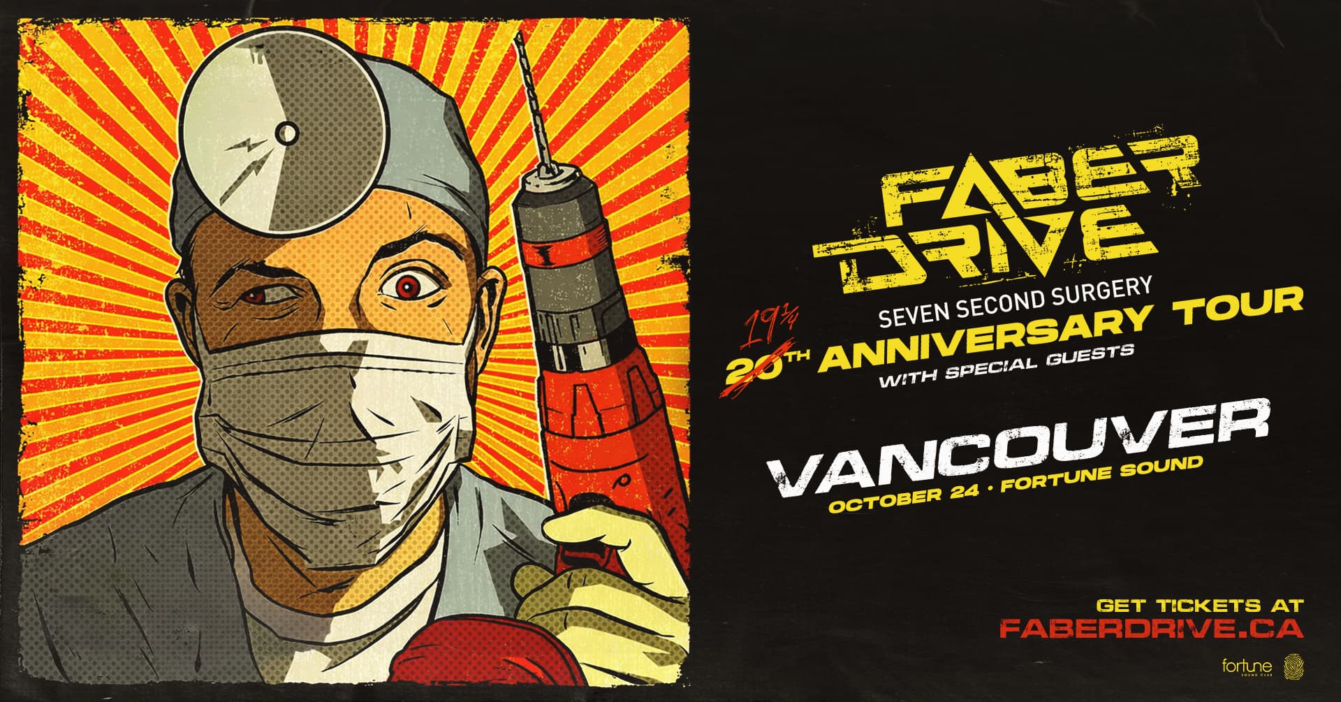FABER DRIVE at Fortune Sound Club