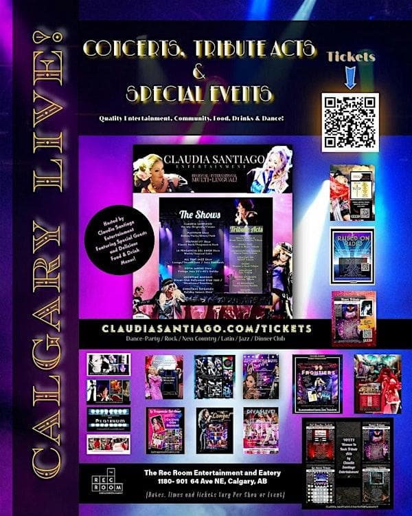 Calgary Live! Featuring: Conga! Gloria Estefan Tribute & Latin Fiesta at The Rec Room Deerfoot
