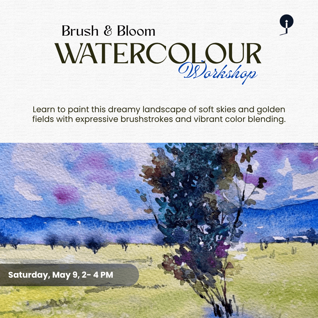 Brush And Bloom: Watercolour Workshop at 1515 Anderson St.