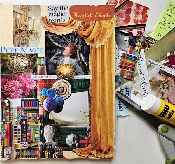 Art for Wellness: New Year, Fresh Start Vision Boards at Carr House National Historic SiteVictoria, BC