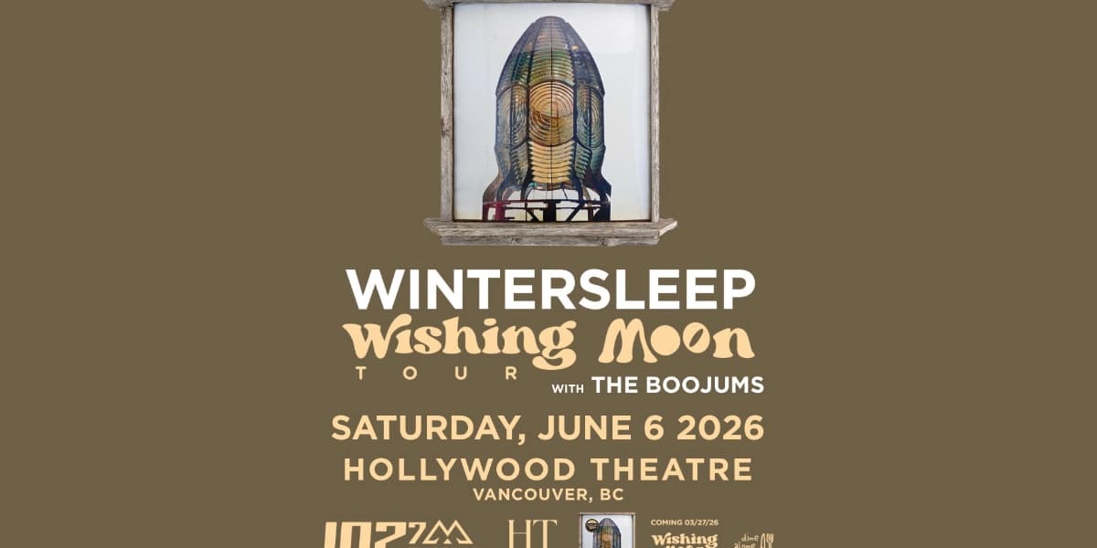 Wintersleep at Hollywood Theatre
3123 W Broadway