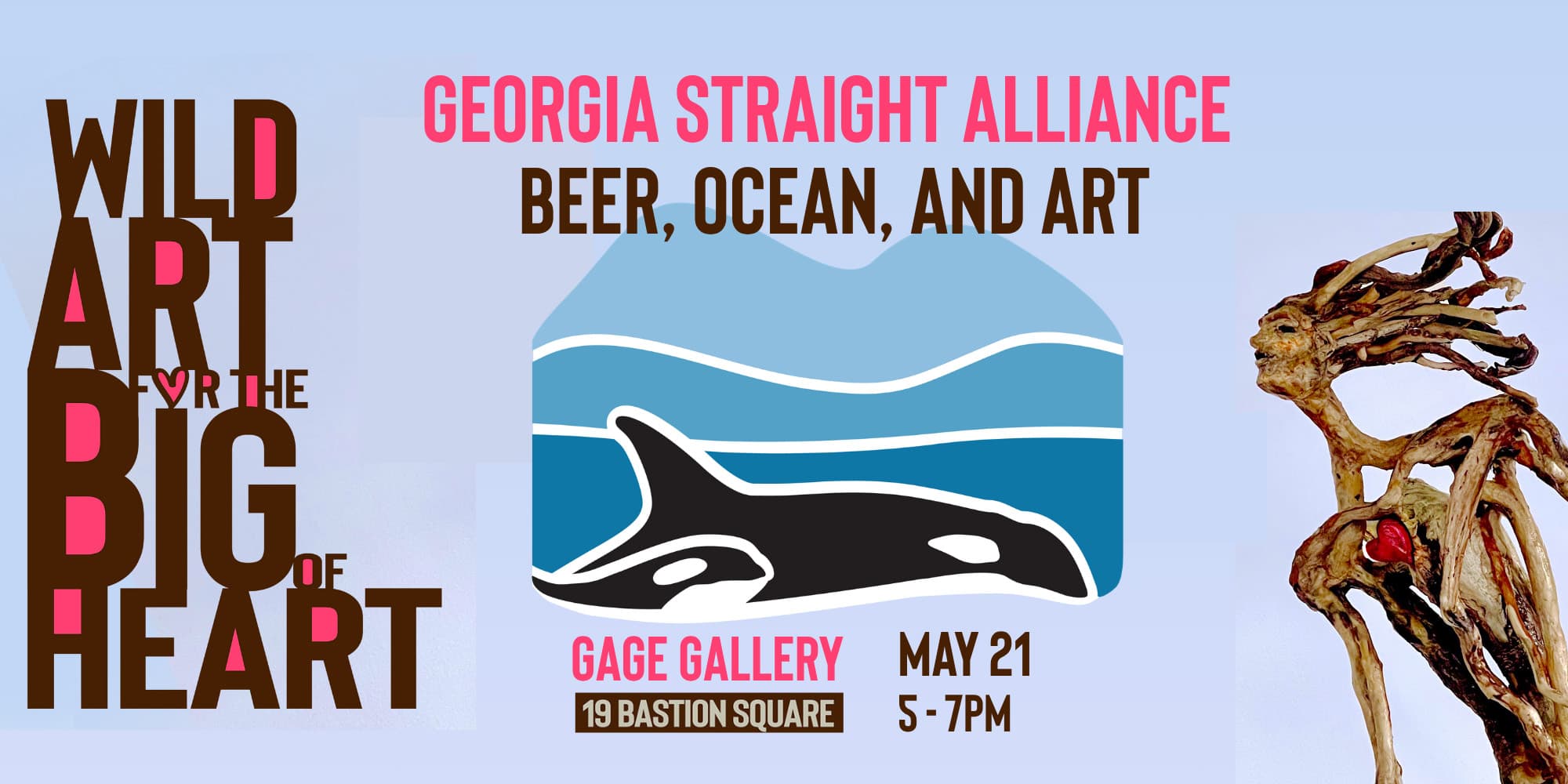 Georgia Straight Alliance: Beer, Ocean and Art at 19 Bastion Square Victoria, BC, V8W 1J1