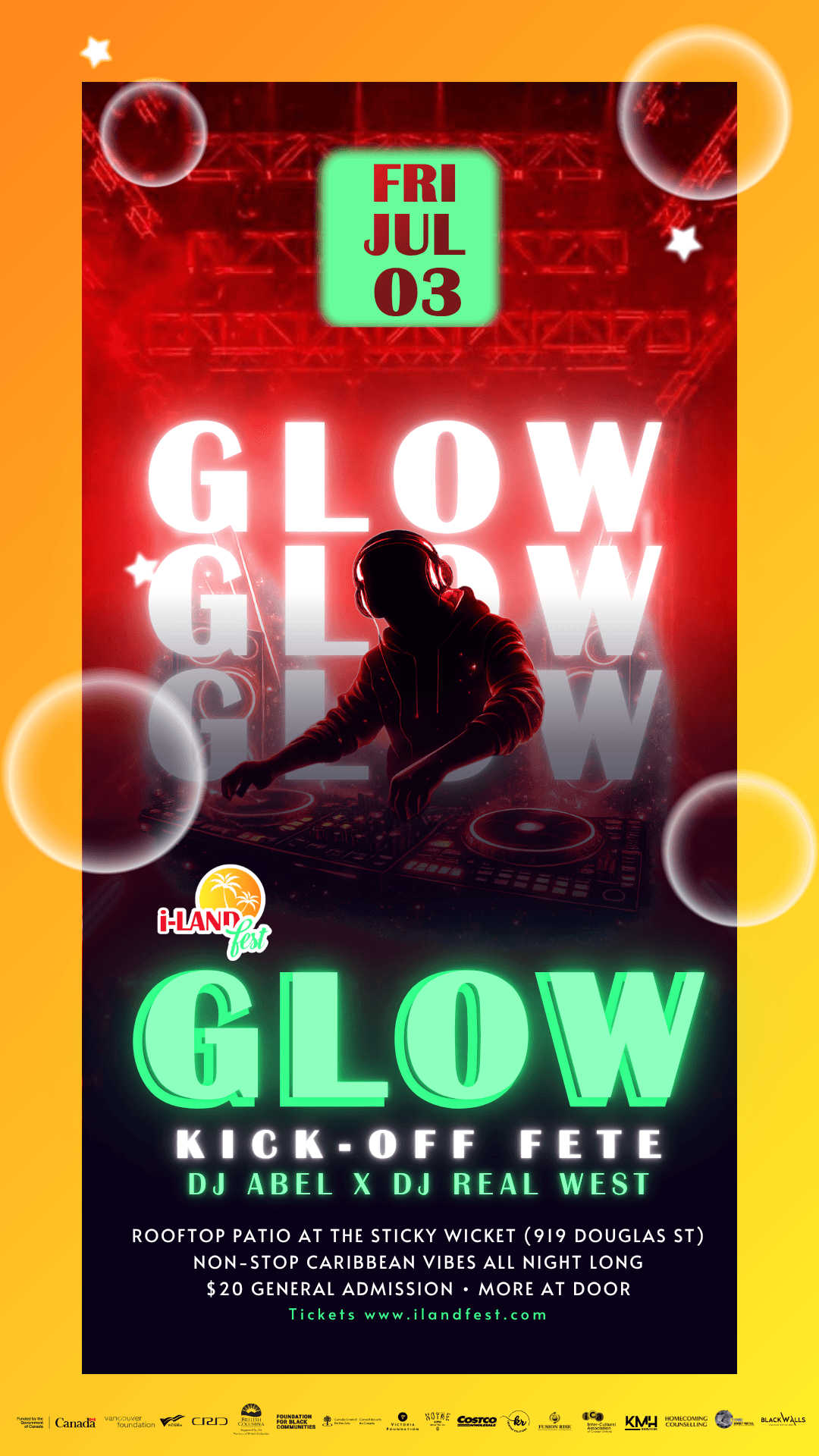 Glow - Kick-Off Fete — Live Music in victoria