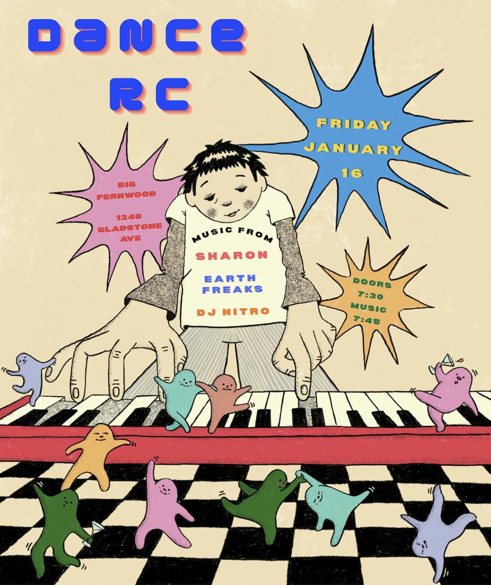 Earth Freaks, SHARON, DJ NITRO at Fernwood Community Centre