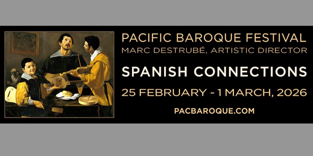 Pacific Baroque Festival Passes 2026 — Live Music in Victoria