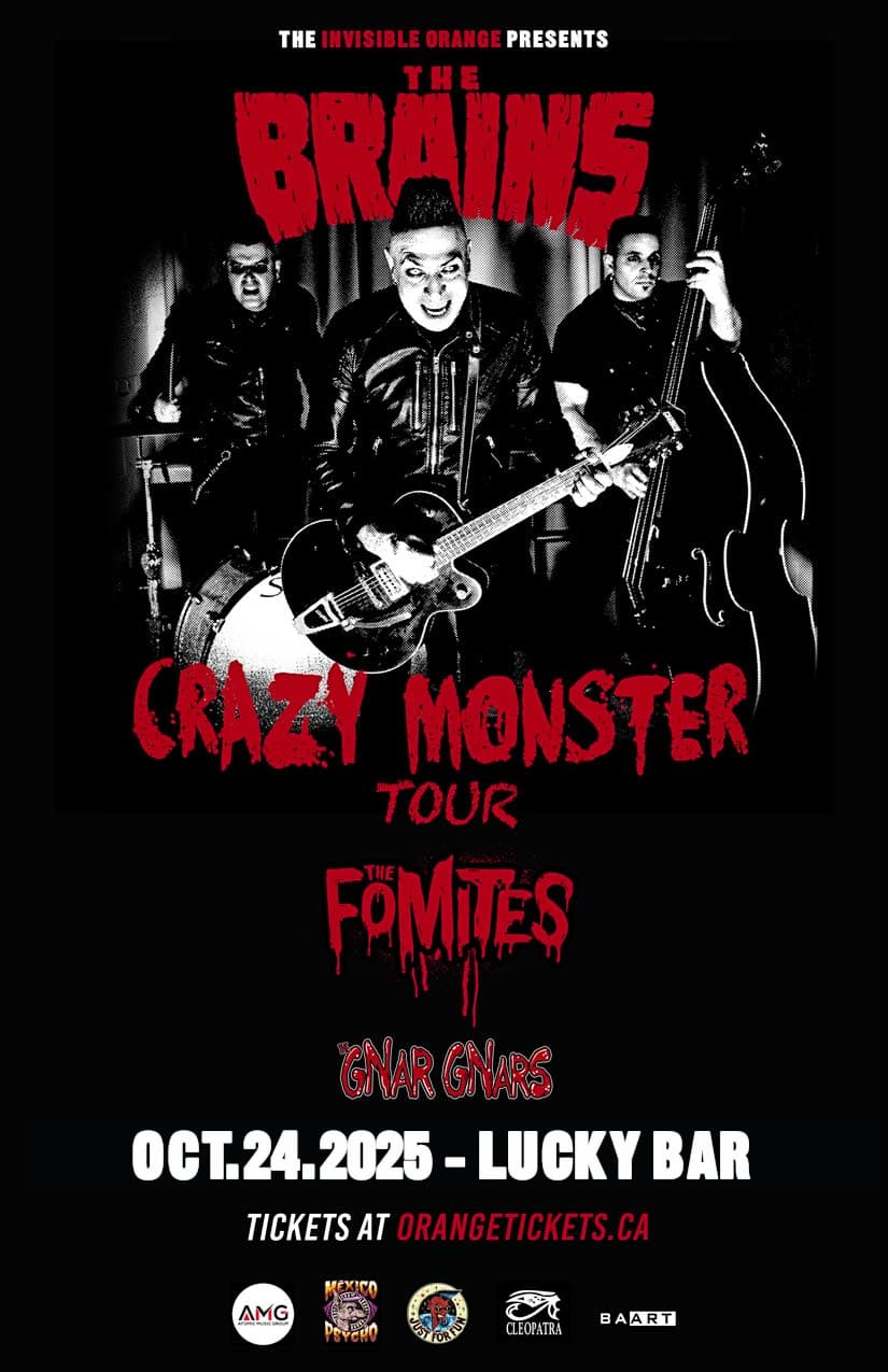 THE BRAINS / THE FOMITES / THE GNAR GNARS at Lucky Bar