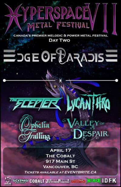 HYPERSPACE METAL FESTIVAL VII - NIGHT TWO at AT THE COBALT