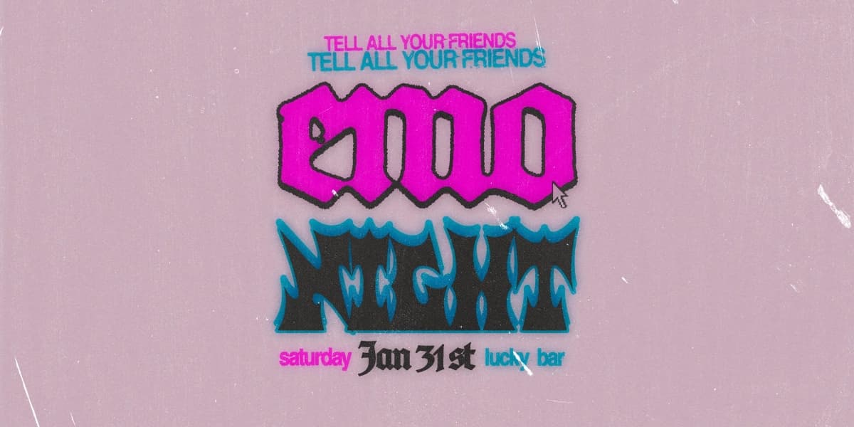 Emo Night at Lucky Bar
517 Yates St, Victoria