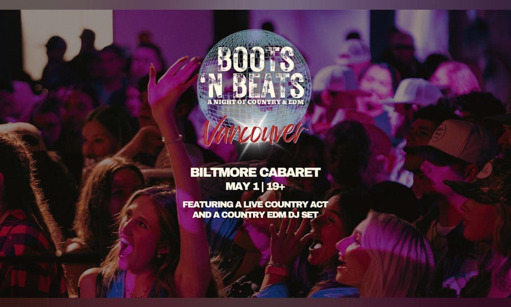 Boots ‘N Beats - A Night Of Country & Edm at Biltmore Cabaret