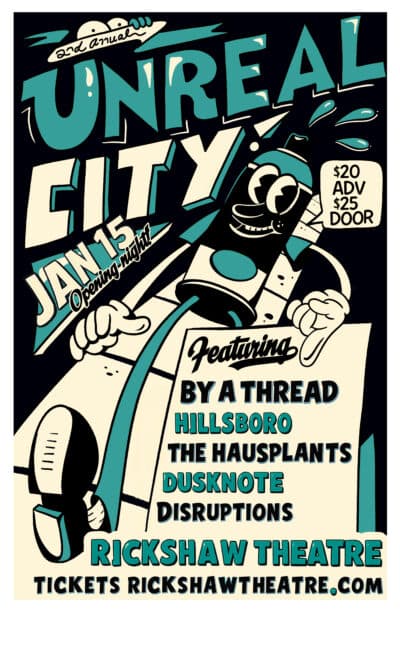 UNREAL CITY FESTIVAL: NIGHT ONE at Rickshaw Theatre