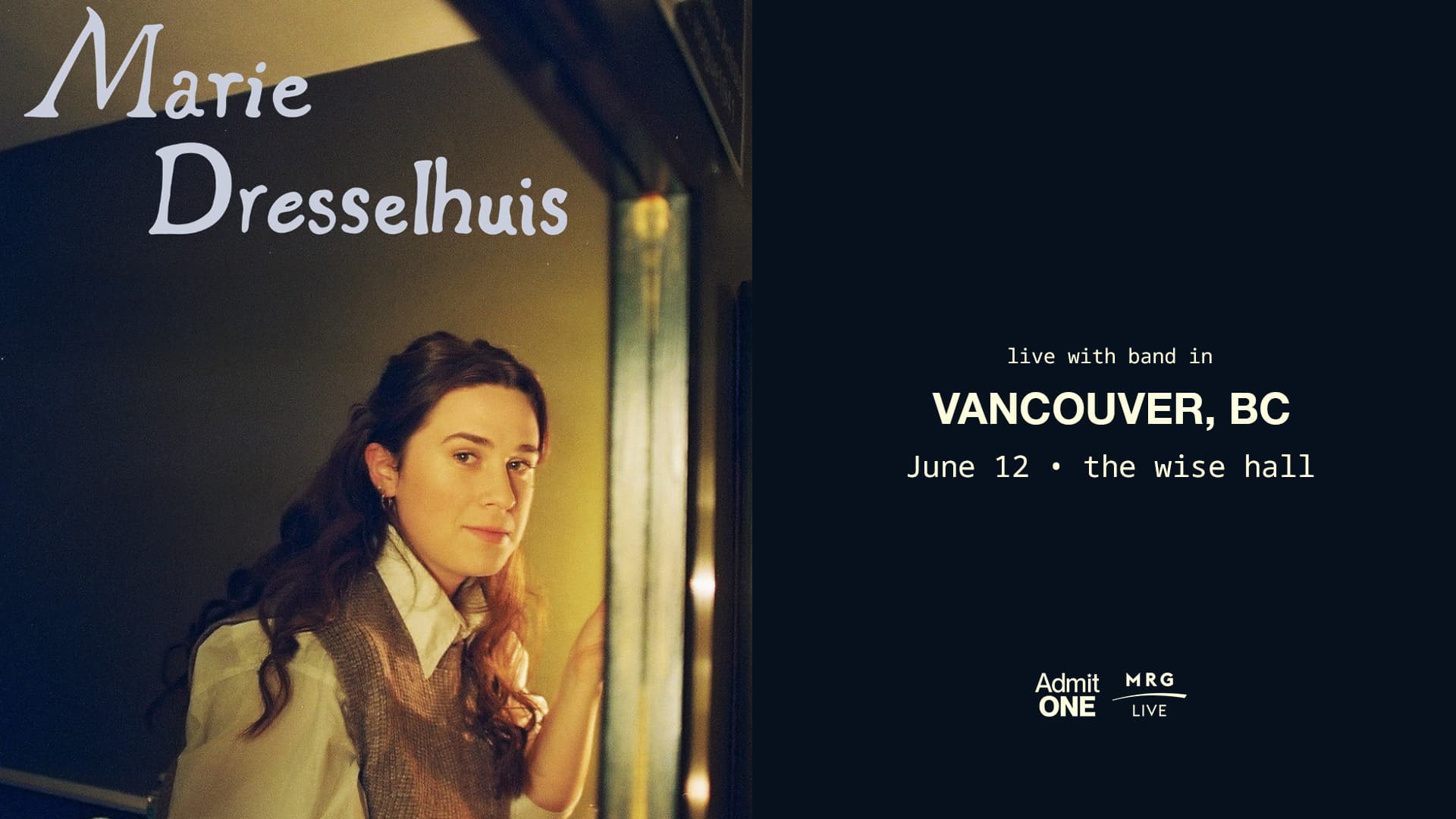 Marie Dresselhuis - Vancouver at Wise Hall