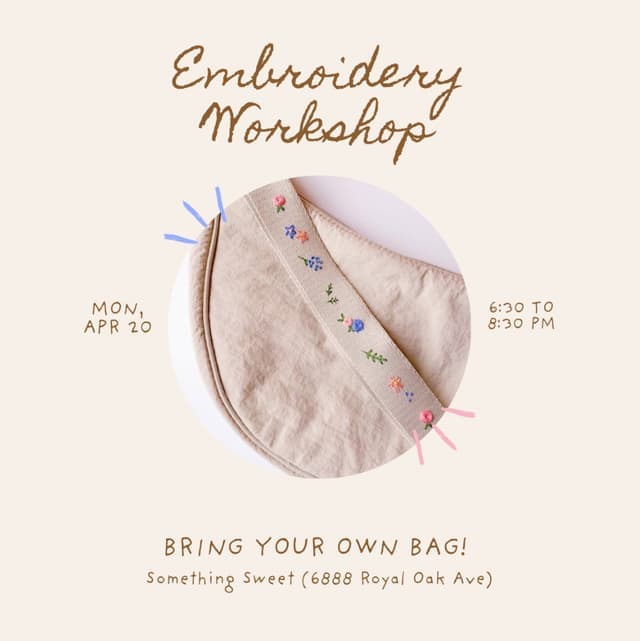 Bring Your Own Bag at Something Sweet (6888 Royal Oak Avenue)