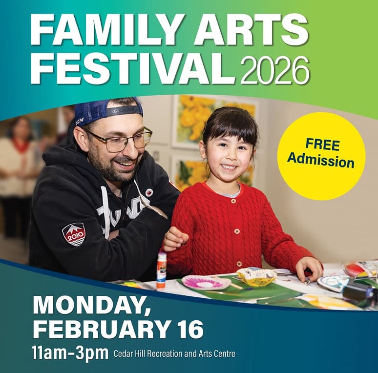 Family Arts Festival at Cedar Hill Recreation Centre