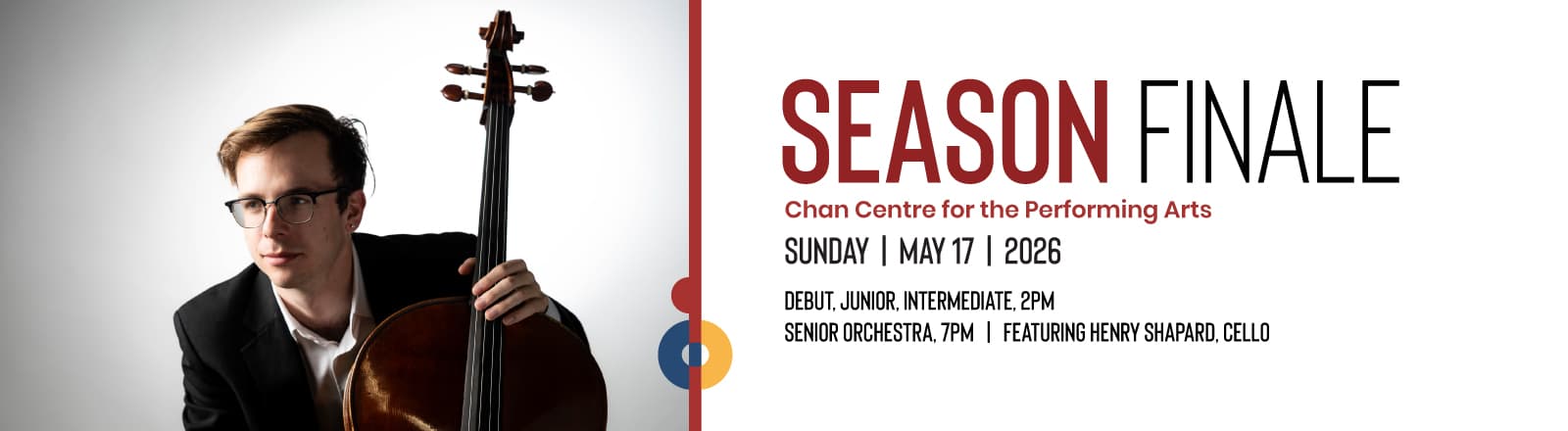 Vancouver Youth Symphony Orchestra Season Finale at Chan Shun Concert Hall