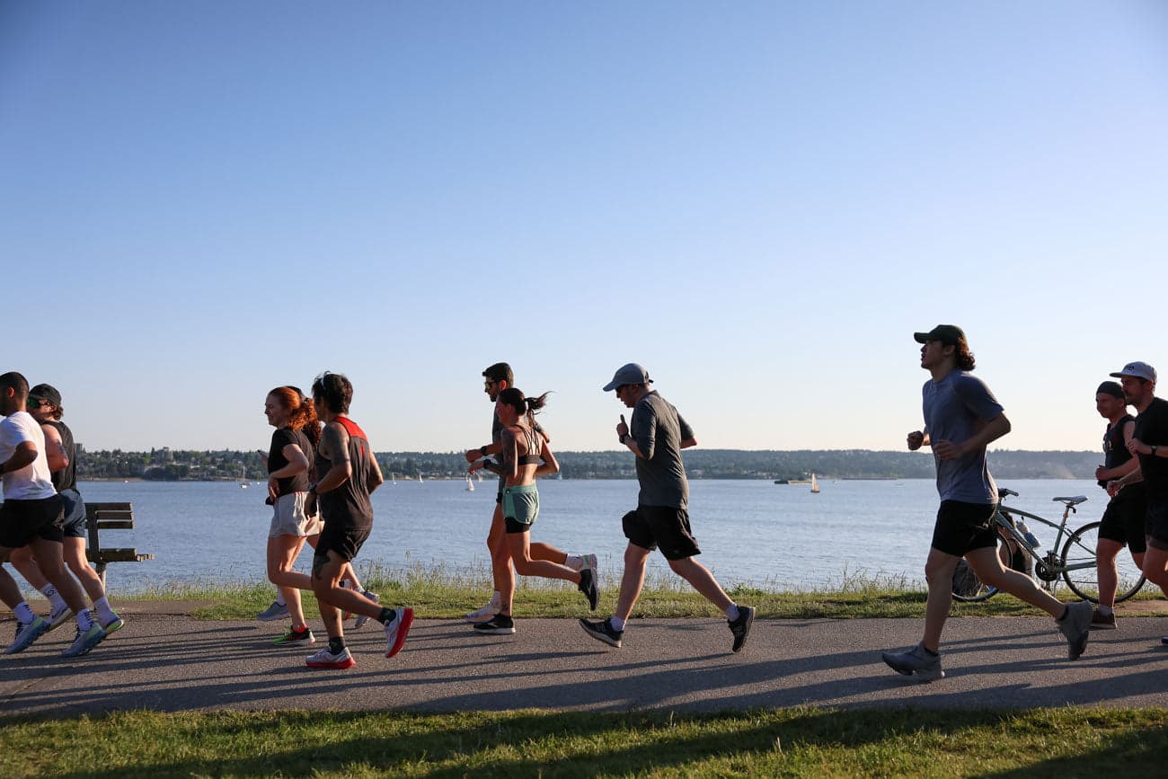 Fraser Street Run Crew (FSRC) at Memorial South Park