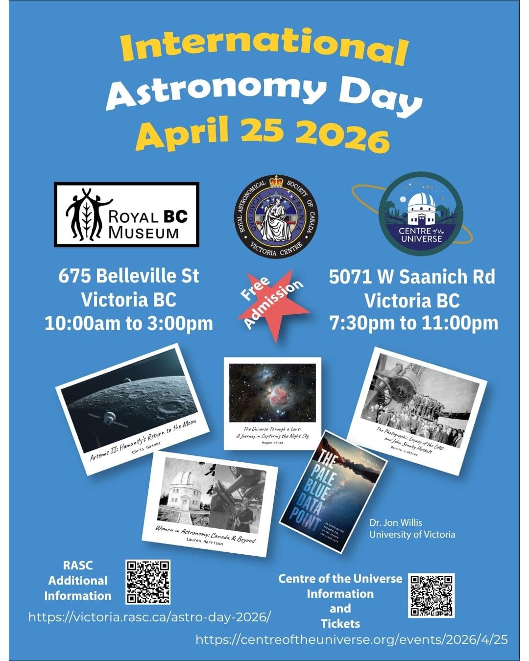 International Astronomy Day at the Royal BC Museum at 675 Belleville Street