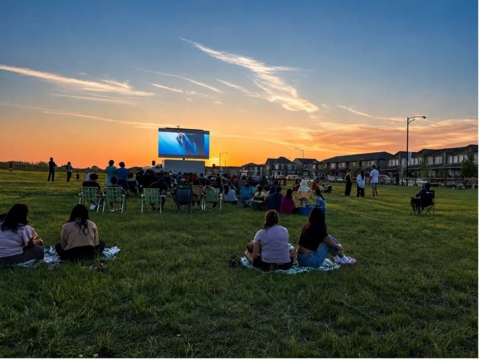 Cityscape Movie in the Park — Outdoor Events in Calgary