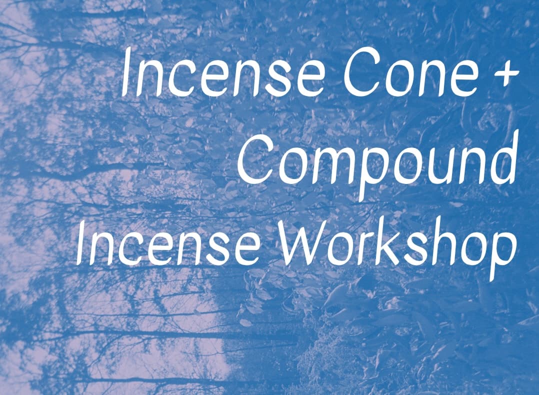Incense Cone + Stovetop Compound Incense Workshop — Learning & Workshops in Victoria