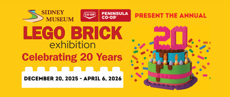 Sidney Museum Annual LEGO® Brick Exhibition: Celebrating 20 years at Sidney Museum, 2423 Beacon Ave, Lower Level