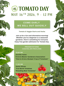 Tomato Day 2026 at Horticulture Centre Of The Pacific