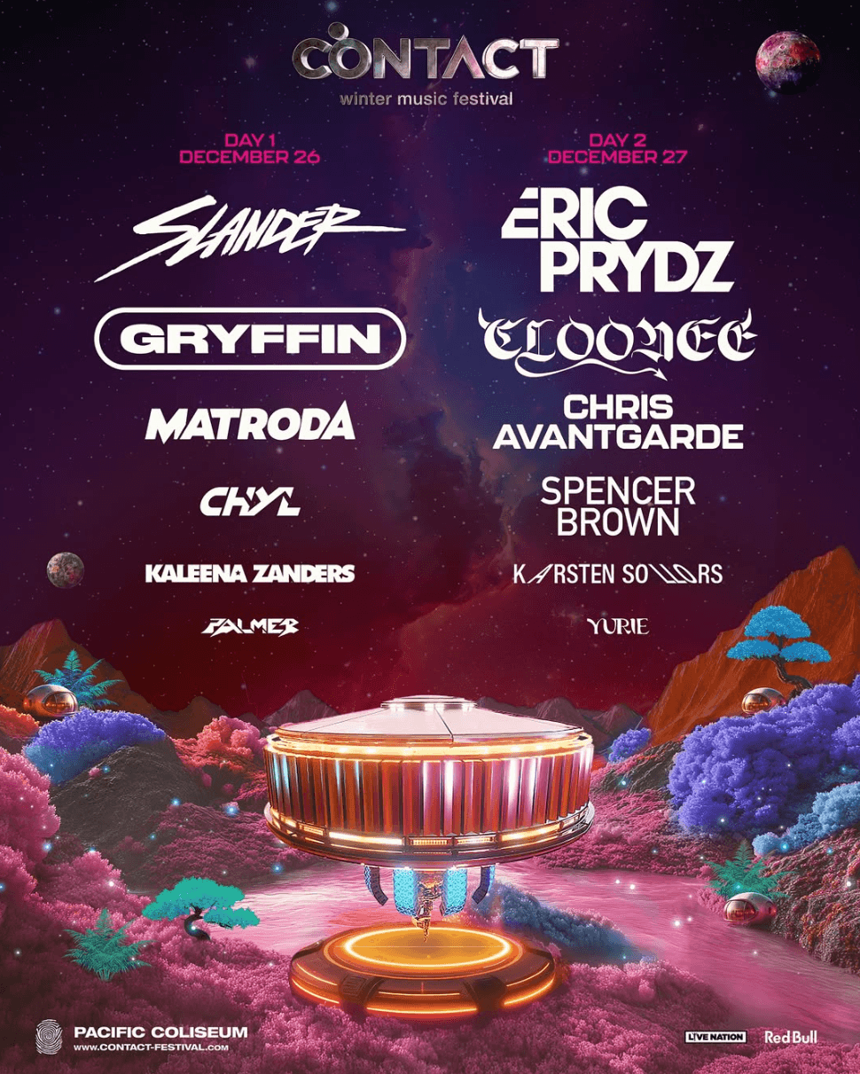 CONTACT Winter Music Festival 2025 at Pacific coliseum