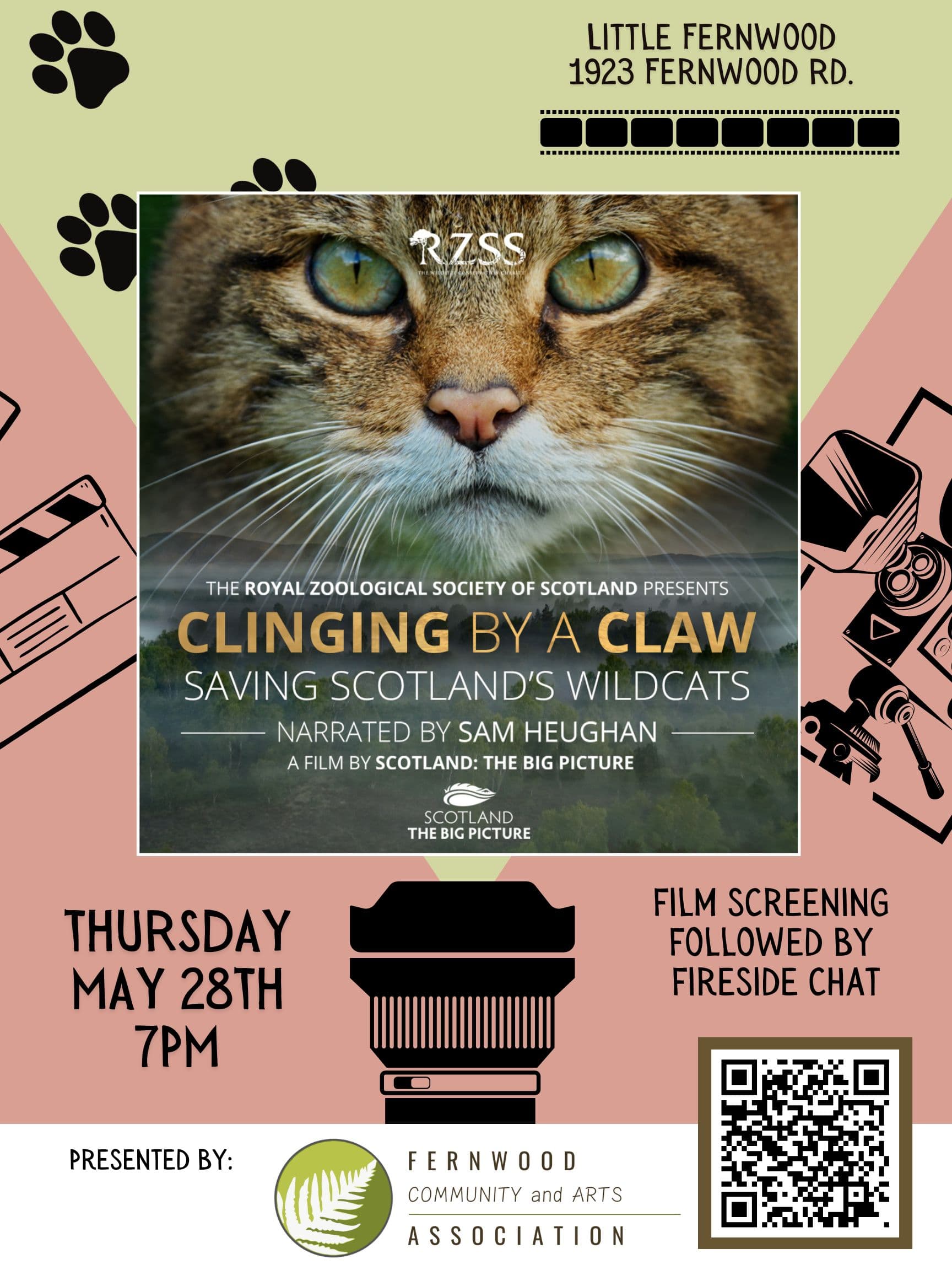 FCAA Movie Night: Clinging By a Claw at Paul Phillips Hall