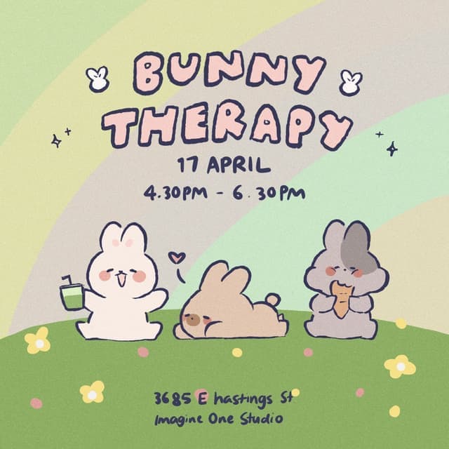Bunny Therapy π° at 3685 E Hastings St