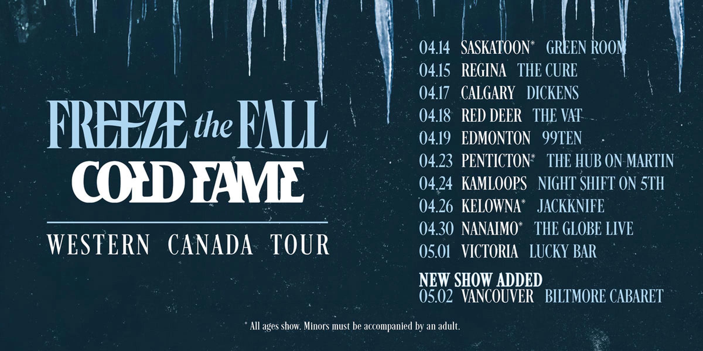 Freeze The Fall, Cold Fame at Lucky Bar