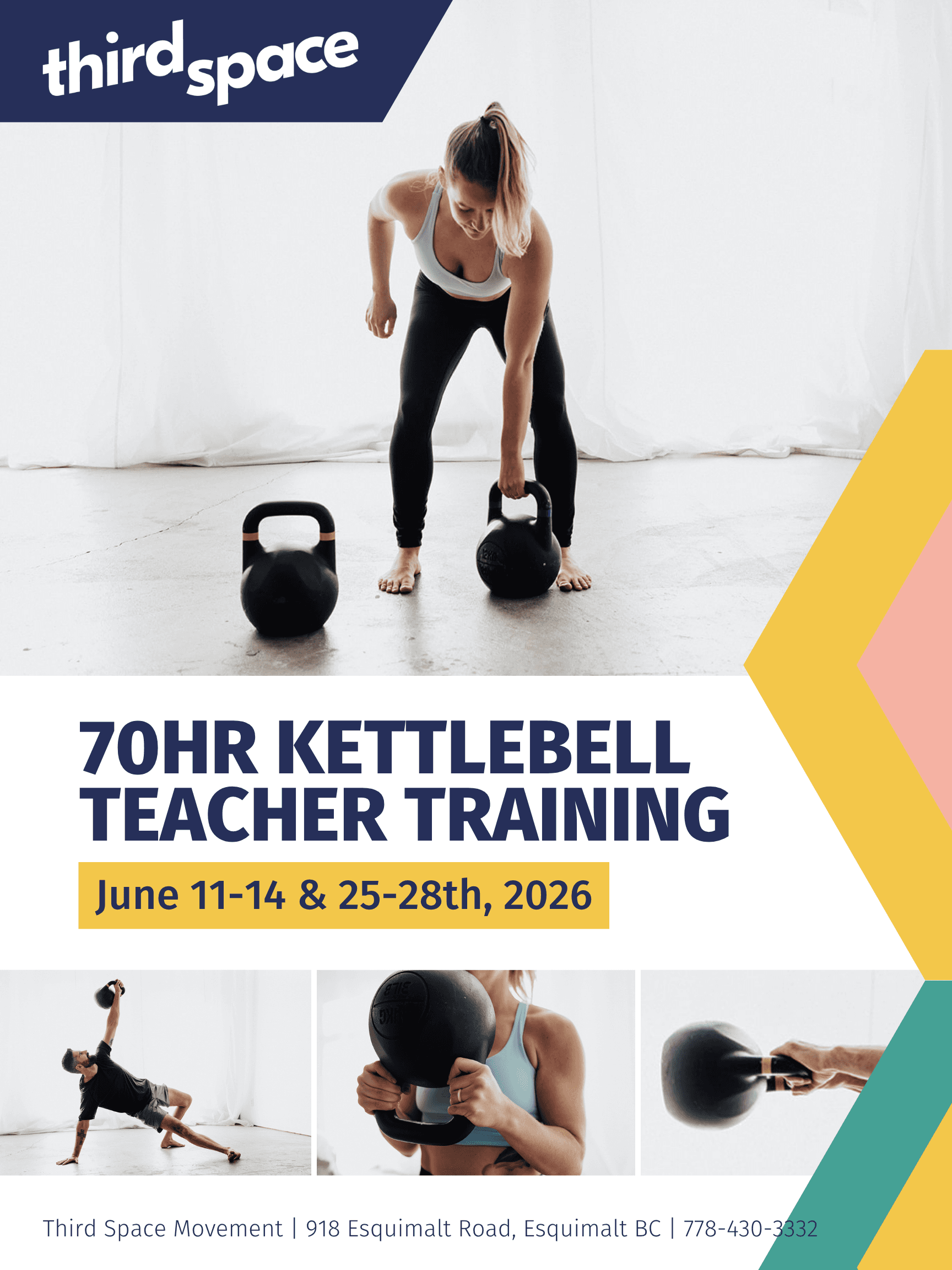 Kettlebell Teacher Training at Third Space Moveent - 721 Kings Rd