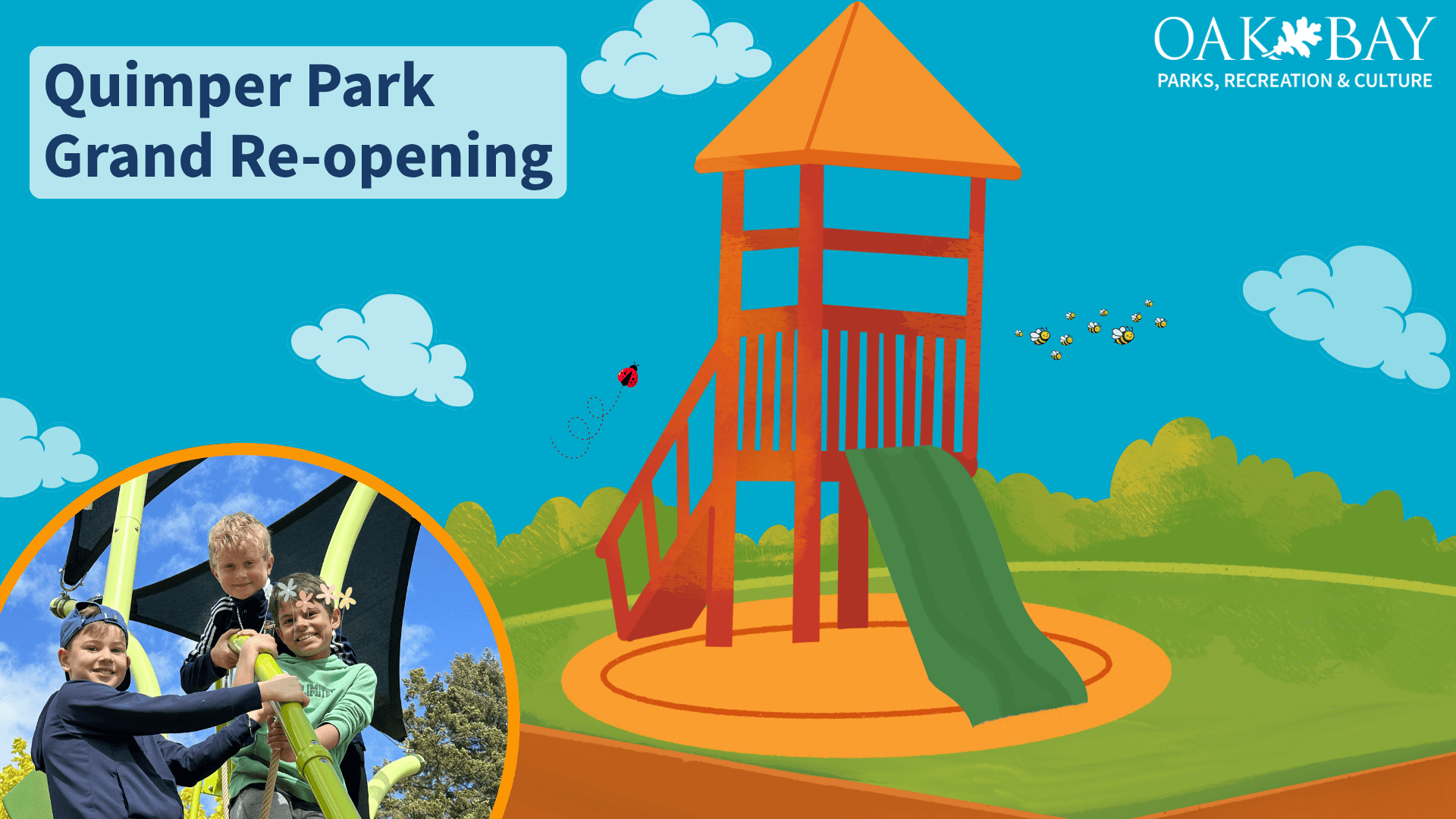 Quimper Park Playground Grand Re-opening — Community Events in Victoria