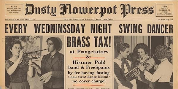 BRASS TAX live band dance drink food pool at the PRINCETON PUB EVERY WED at The Princeton Pub & Grill