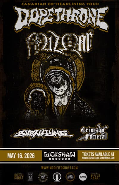 DOPETHRONE & MIZMOR at The Rickshaw Theatre