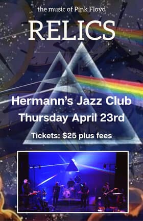 RELICS | Playing the music of Pink Floyd at Hermann's Jazz Club