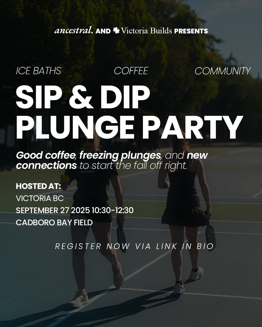 Sip & Dip Plunge Party at Cadboro