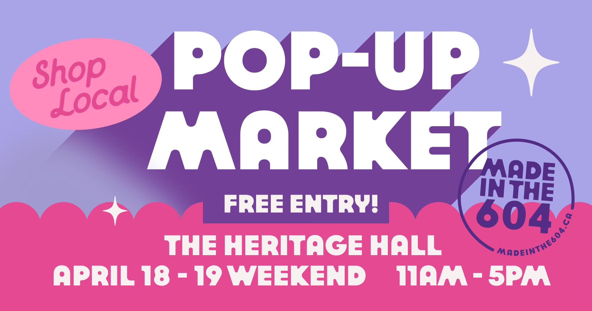 Spring Pop-Up Market at Heritage Hall Vancouver