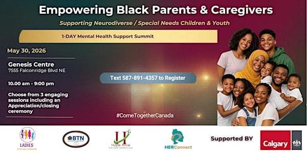 1-Day Mental Health Support Summit at The Genesis Centre
