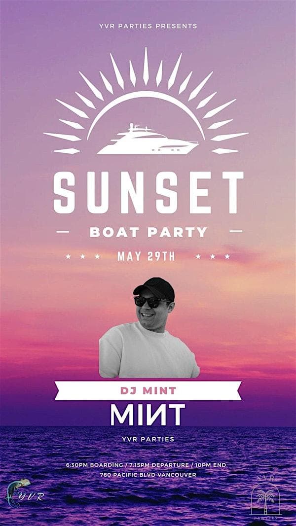 Yvr Parties Boat Cruise May 29th at 760 Pacific Blvd