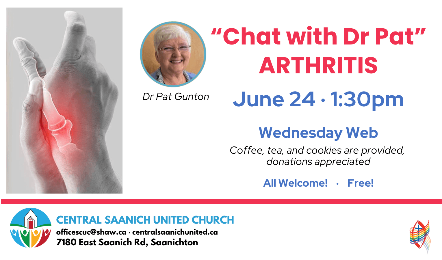 Chat with Dr Pat - Arthritis — Learning & Workshops in Victoria