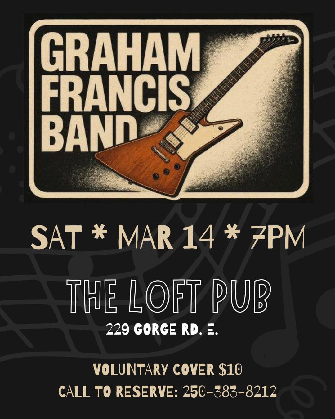 Graham Francis Band at The Loft Pub