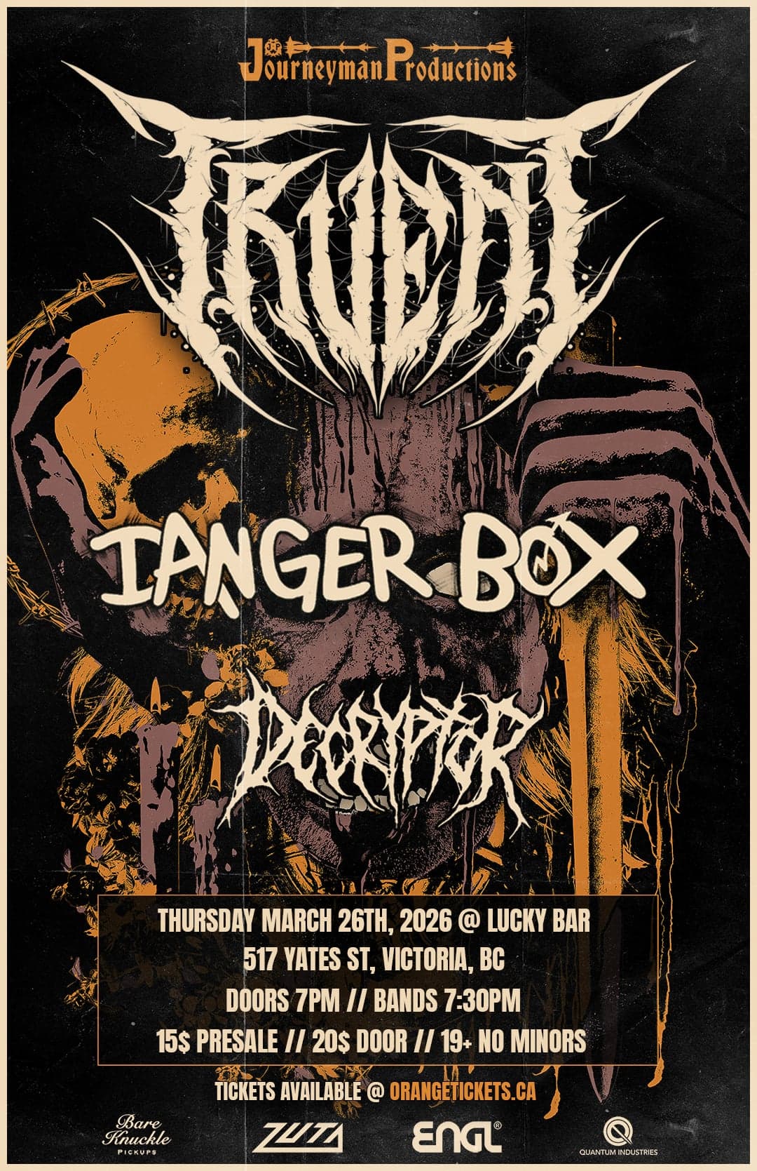 TRUENT // DANGER BOX // DECRYPTOR at Lucky Bar