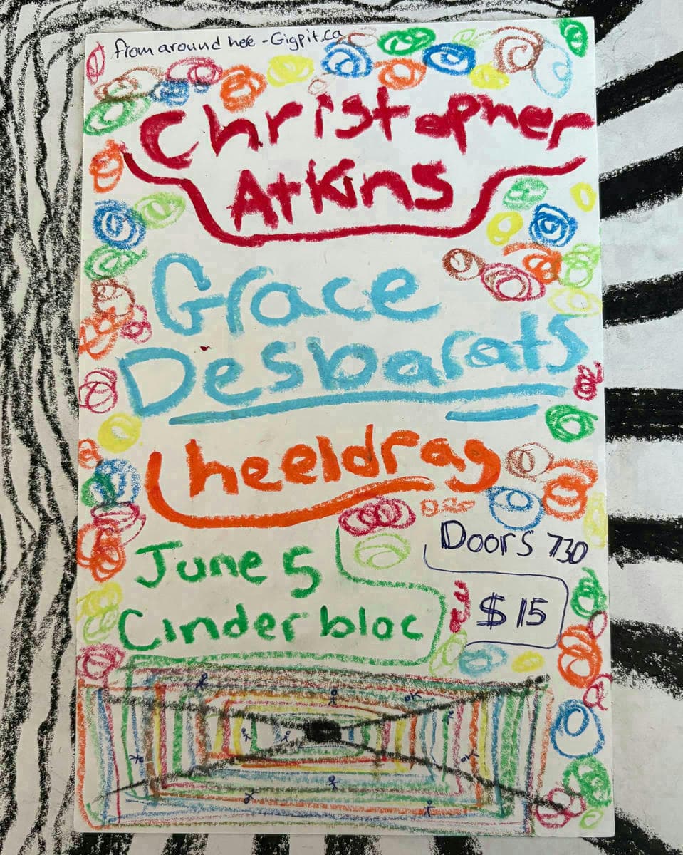 Christopher Atkins, Heeldrag, Grace Desbarats at Cinderbloc Studios
