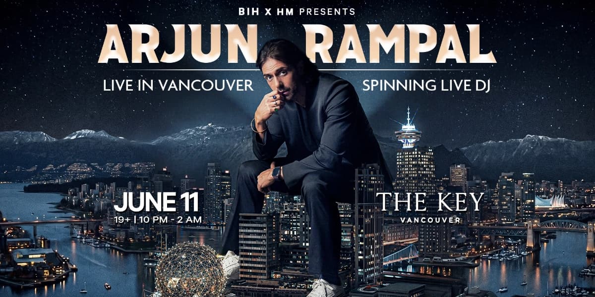 Arjun Rampal Live In Vancouver at The Key