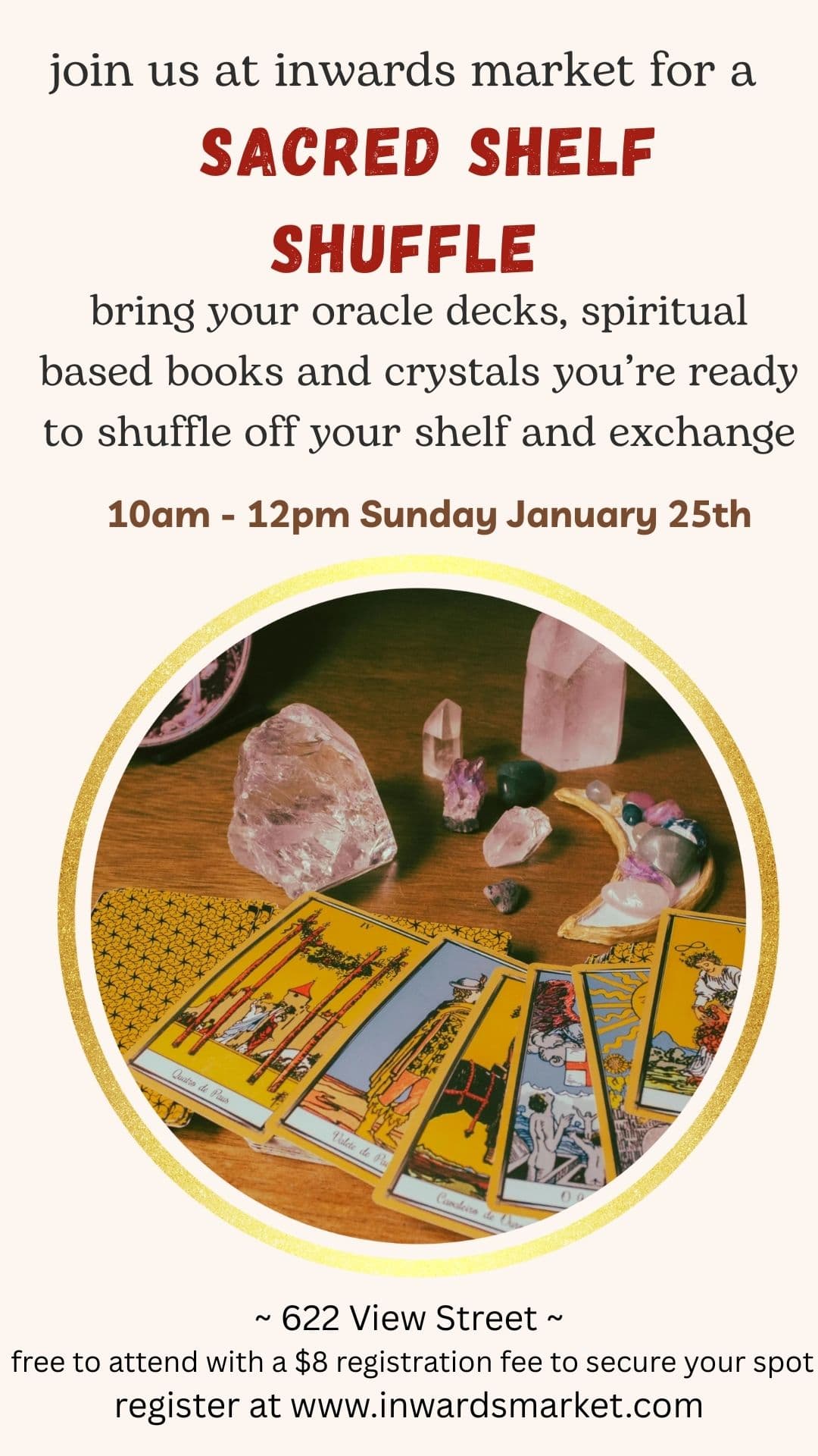 Sacred Shelf Shuffle at Inwards Market