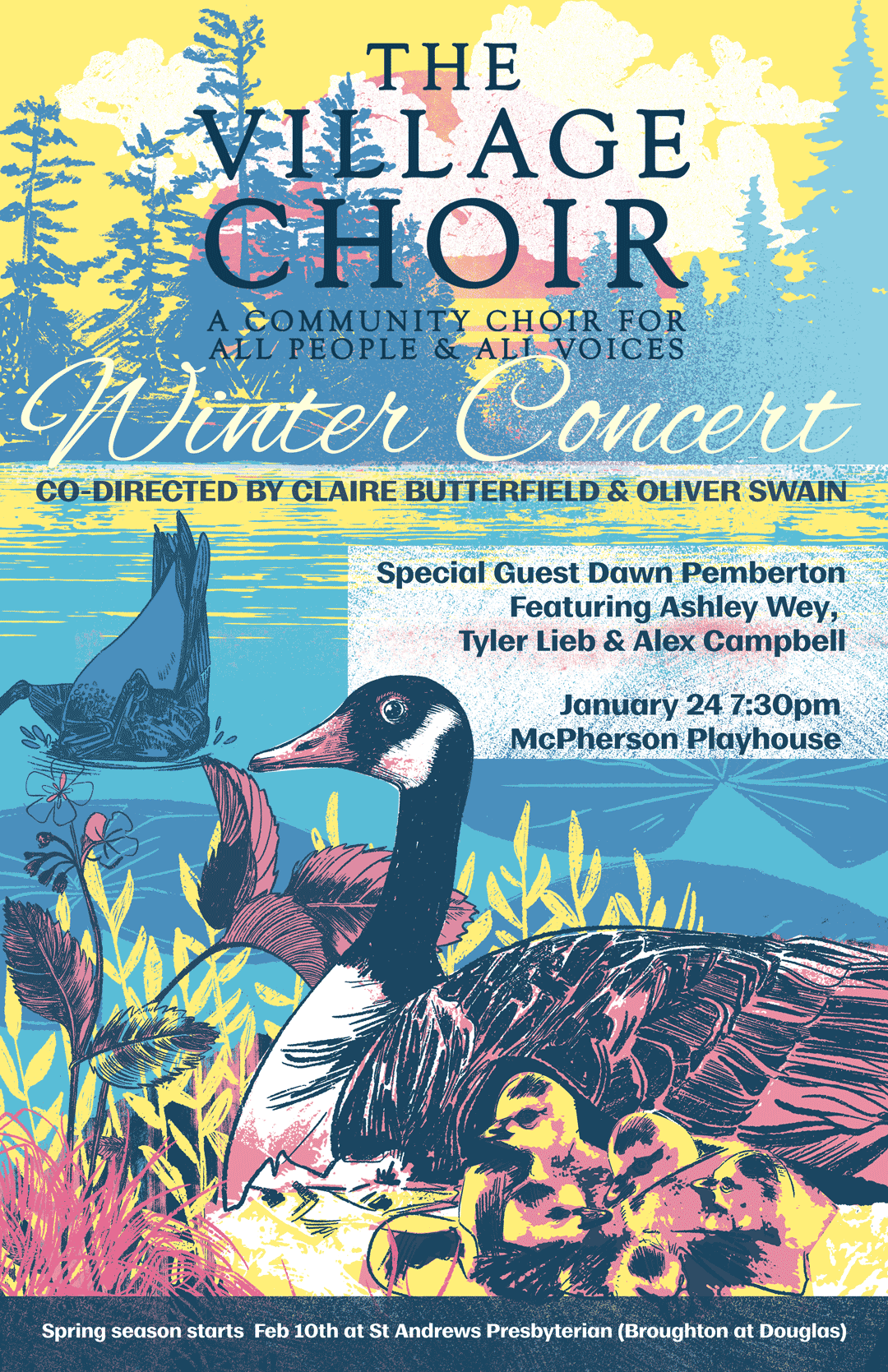 The Village Choir Winter Concert with Dawn Pemberton at McPherson Playhouse