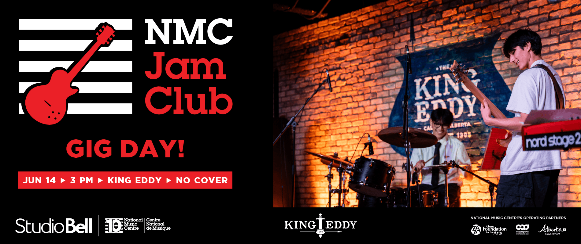 Jam Club Gig Day at King Eddy