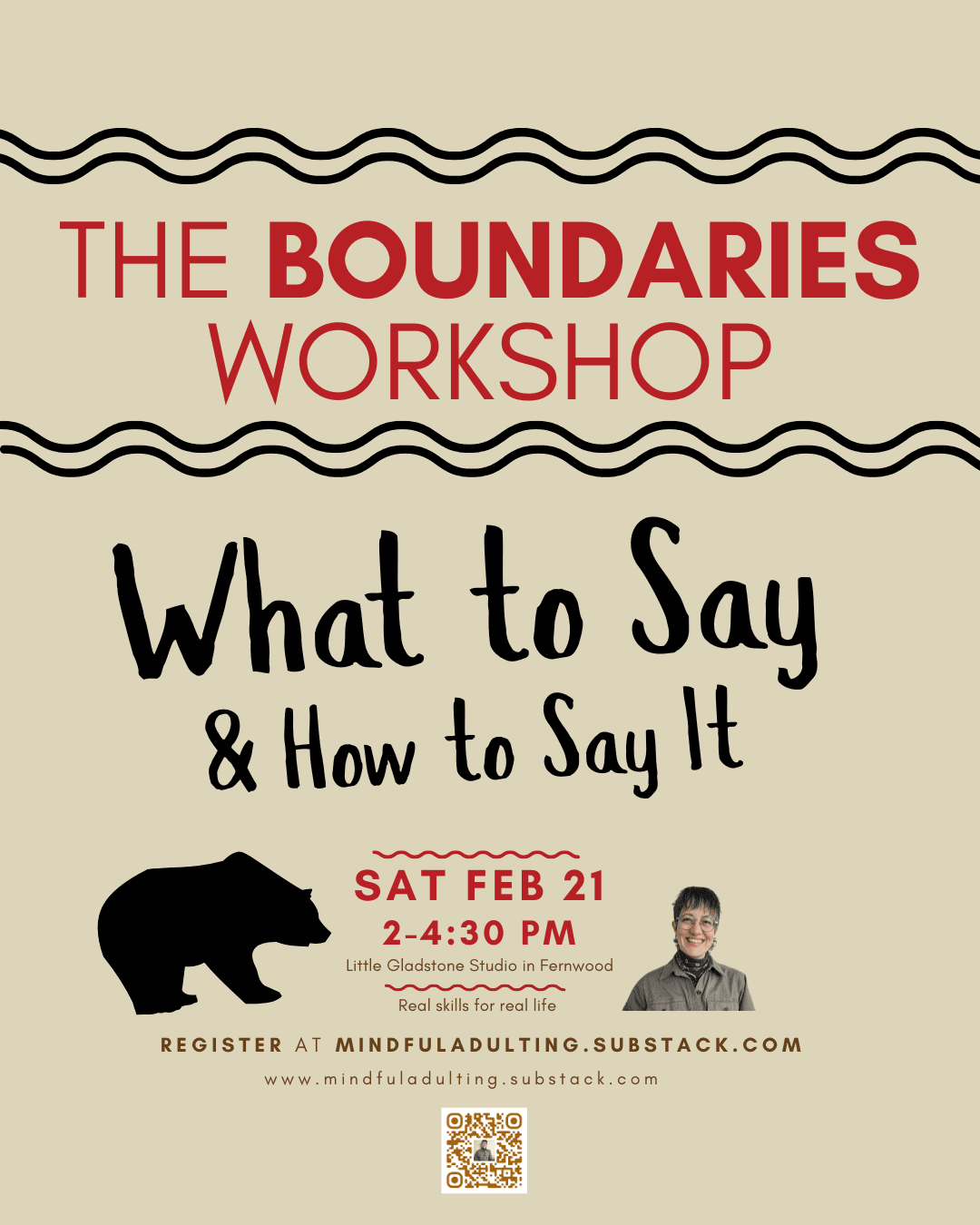What to Say & How to Say It: The Boundaries Workshop at 1921 Fernwood Rd #6, Victoria, BC V8T 2Y6
